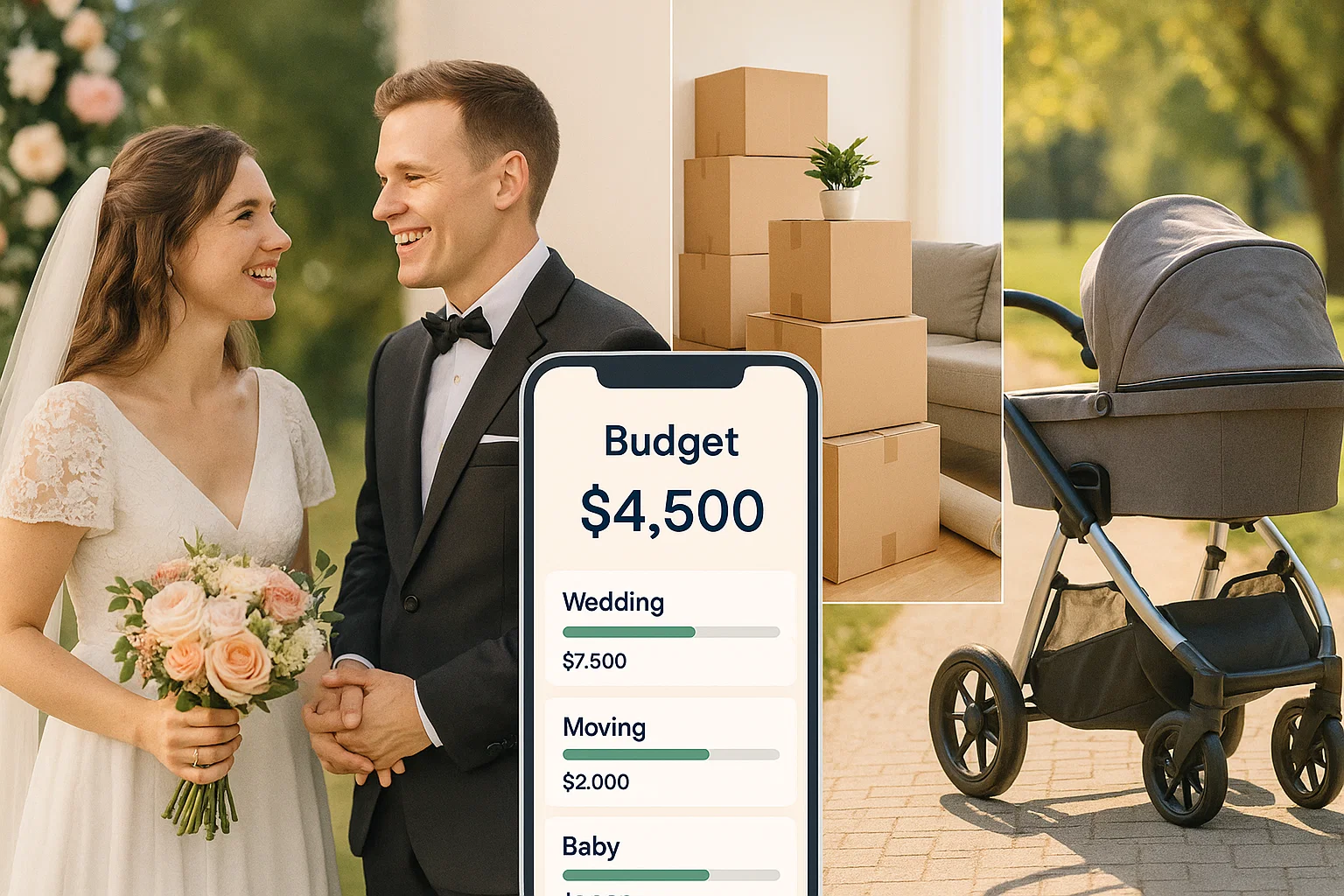 Budgeting for Big Life Events: Weddings, Moving, and More with SetMoney